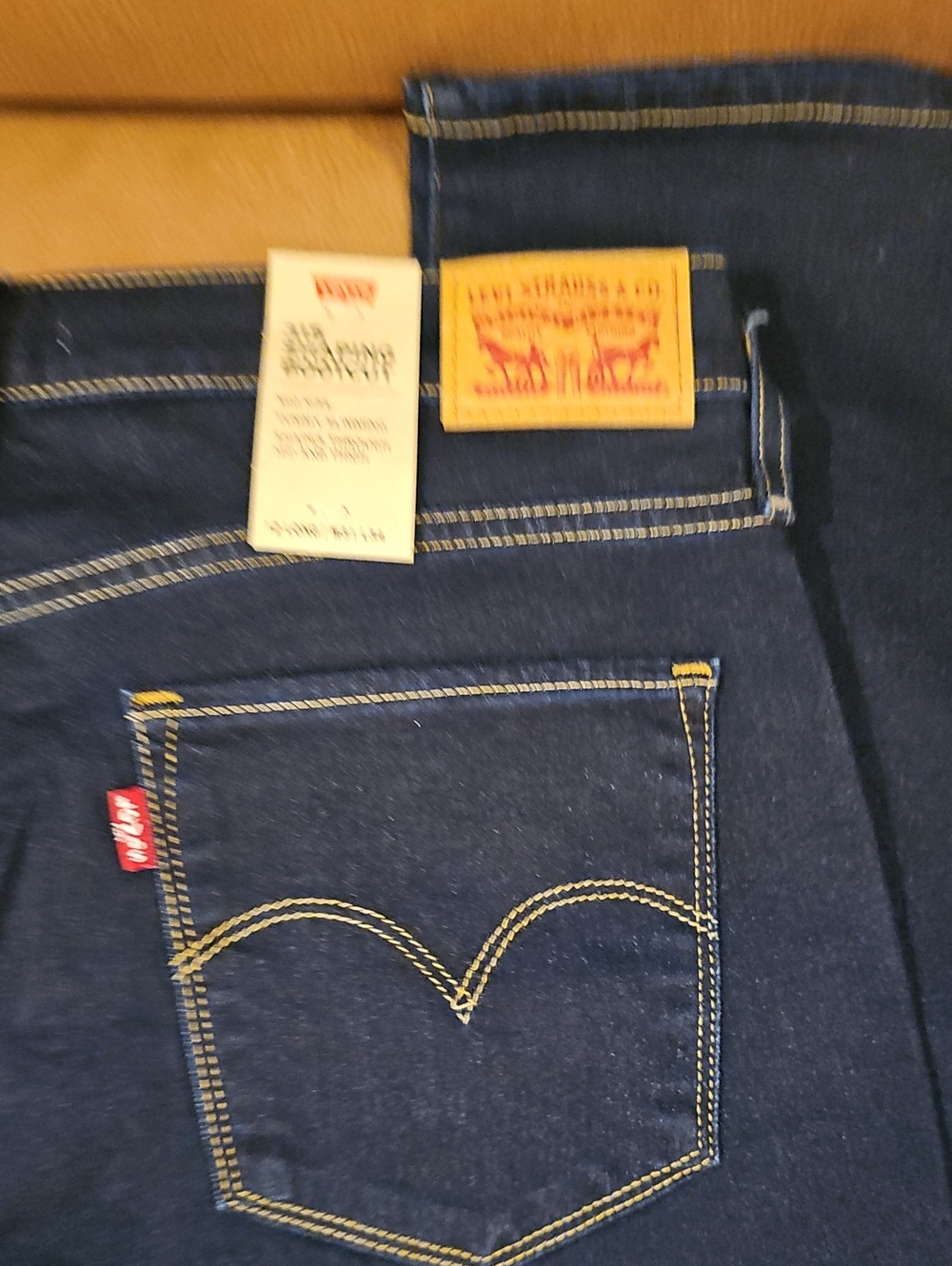 Levi's Women's Dark Blue Bootcut, 315 Shaping, Size 12